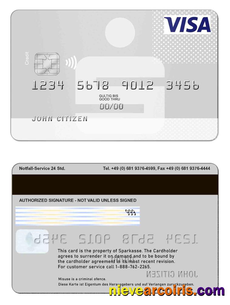 Germany Sparkasse Visa